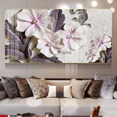 Download file File gốc in bộ tranh decor treo tường đẹp hoa 5d DC2246 (chất lượng in ấn)