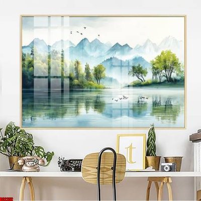 File tranh gốc File gốc in bộ tranh decor treo tường đẹp hoa 5d DC2252 (bản quyền) file PSD