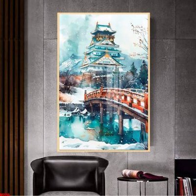 File ảnh File gốc in bộ tranh decor treo tường đẹp hoa 5d DC2253 (gốc) cho trang trí nhà hàng