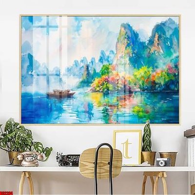 File gốc in ấn File gốc in bộ tranh decor treo tường đẹp hoa 5d DC2264 độ phân giải cao