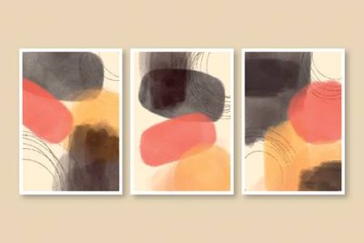 File gốc in ấn File gốc in bộ tranh decor treo tường đẹp hoa 5d DC2551 chuẩn màu CMYK