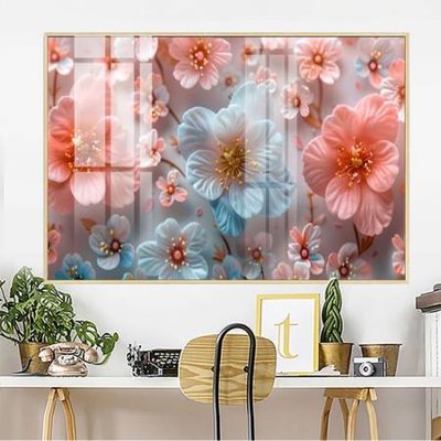 File gốc File gốc in bộ tranh decor treo tường đẹp hoa 5d DC2627 (in lụa) tranh thuận buồm