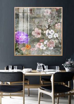 File gốc File gốc in bộ tranh decor treo tường đẹp hoa 5d DC2688 (trang trí) cho phòng khách