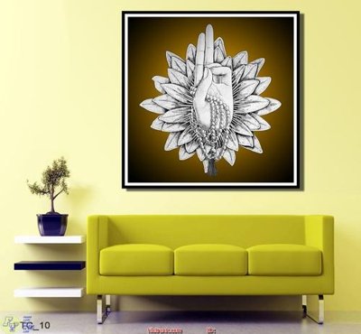 File tranh Tranh treo hiện đại DC269 (gốc) in vải canvas