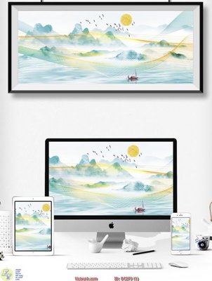 Download file gốc Tranh treo hiện đại DC273 (in mica) logo