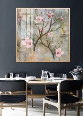 File gốc File gốc in bộ tranh decor treo tường đẹp hoa 5d DC2746 (in lụa) chi tiết cao