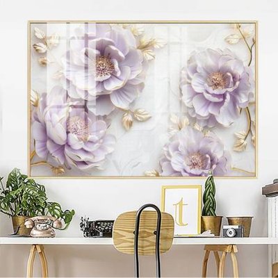 File in trần File gốc in bộ tranh decor treo tường đẹp hoa 5d DC2751 (bản gốc 3D) sống động