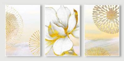 File in mica File gốc in bộ tranh decor treo tường đẹp hoa 5d DC2814 (bản gốc) làm vách ngăn