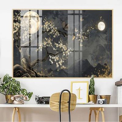 File gốc File gốc in bộ tranh decor treo tường đẹp hoa 5d DC2840 (in 3D) cho trang trí