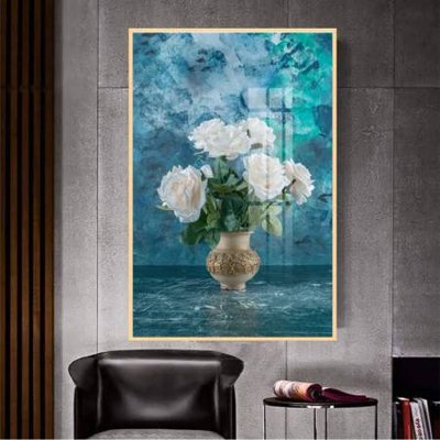 File gốc File gốc in bộ tranh decor treo tường đẹp hoa 5d DC2856 (cho in 3D) độc đáo