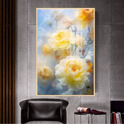 Tải file gốc File gốc in bộ tranh decor treo tường đẹp hoa 5d DC2918 dùng cho in ấn