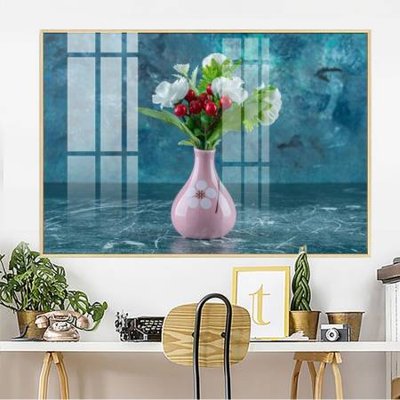 File gốc File gốc in bộ tranh decor treo tường đẹp hoa 5d DC2919 (cho in 3D) độc đáo