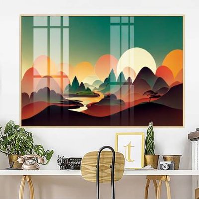 File gốc File gốc in bộ tranh decor treo tường đẹp hoa 5d DC2929 (AI/EPS) cho in ấn