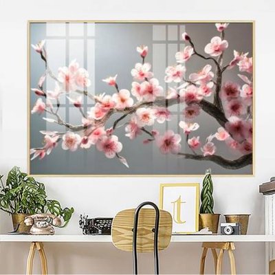 File in mica File gốc in bộ tranh decor treo tường đẹp hoa 5d DC3067 (bản gốc) siêu trong