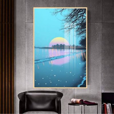 File gốc File gốc in bộ tranh decor treo tường đẹp hoa 5d DC3083 (phong cách) châu Âu