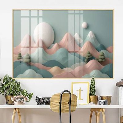 File gốc File gốc in bộ tranh decor treo tường đẹp hoa 5d DC3090 (PNG) không nền chất lượng