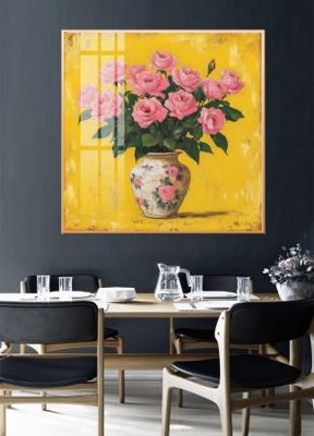 File tranh in trần 3D File gốc in bộ tranh decor treo tường đẹp hoa 5d DC3096 (ảnh gốc)