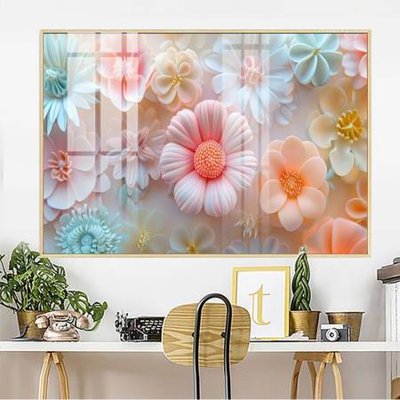 File in trần File gốc in bộ tranh decor treo tường đẹp hoa 5d DC3163 (bản gốc) trời sao