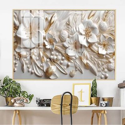 Mua file gốc File gốc in bộ tranh decor treo tường đẹp hoa 5d DC3180 (chất lượng) tại Filetranh.com