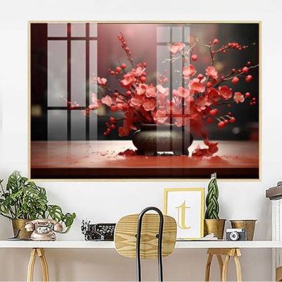File in trần File gốc in bộ tranh decor treo tường đẹp hoa 5d DC3211 (bản gốc) 5D