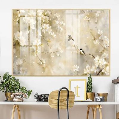 Ảnh gốc File gốc in bộ tranh decor treo tường đẹp hoa 5d DC3236 (siêu chi tiết) để in ấn