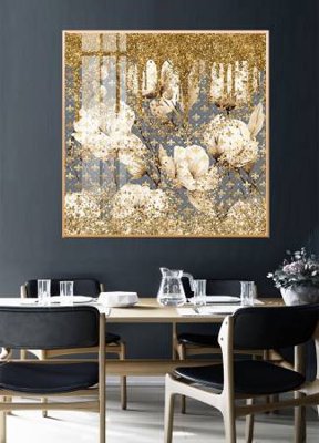 Chi tiết file tranh tráng gương File gốc in bộ tranh decor treo tường đẹp hoa 5d DC3263 (ảnh gốc)