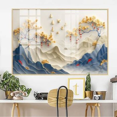 Cung cấp file tranh gốc File gốc in bộ tranh decor treo tường đẹp hoa 5d DC3297 độc quyền