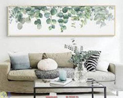 File tranh Tranh lá cây DC331 (gốc) in trên kính