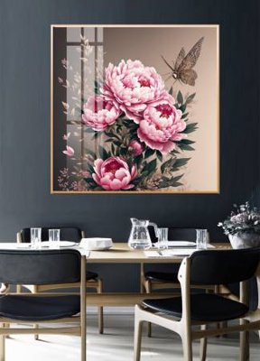 Tải file File gốc in bộ tranh decor treo tường đẹp hoa 5d DC3351 (ảnh gốc) in tráng gương