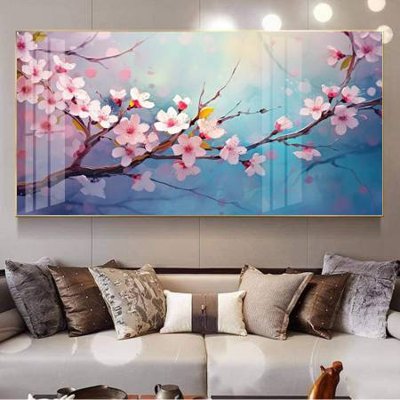 File gốc File gốc in bộ tranh decor treo tường đẹp hoa 5d DC3356 (PNG) trong suốt (transparent)