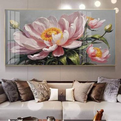 Tải file gốc in lụa File gốc in bộ tranh decor treo tường đẹp hoa 5d DC3362 siêu nét