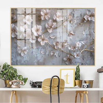 File tranh File gốc in bộ tranh decor treo tường đẹp hoa 5d DC3392 (ảnh gốc) độ nét vượt trội