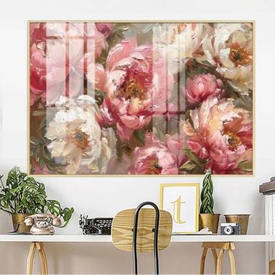 File tranh File gốc in bộ tranh decor treo tường đẹp hoa 5d DC3404 (ảnh gốc) độc quyền