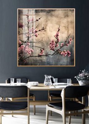 Mua file tranh gốc File gốc in bộ tranh decor treo tường đẹp hoa 5d DC3477 tại Filetranh.com