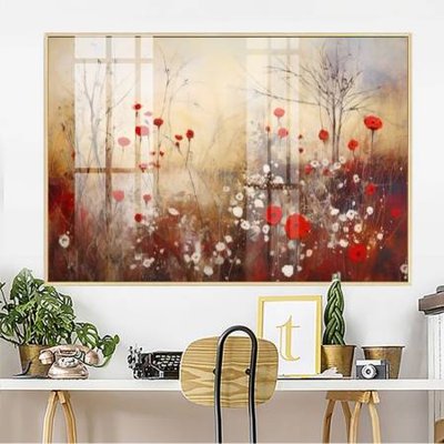 File tranh gốc File gốc in bộ tranh decor treo tường đẹp hoa 5d DC3495 (bản quyền) Filetranh.com