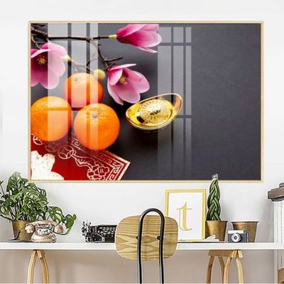 Ảnh gốc File gốc in bộ tranh decor treo tường đẹp hoa 5d DC3502 (độ nét cao) in mica