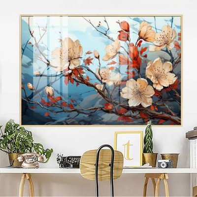 File tranh File gốc in bộ tranh decor treo tường đẹp hoa 5d DC3513 (ảnh gốc) độ nét vượt trội