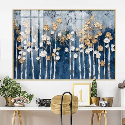 Download file File gốc in bộ tranh decor treo tường đẹp hoa 5d DC3606 (gốc) in mica cao cấp