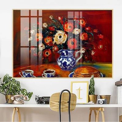 File gốc File gốc in bộ tranh decor treo tường đẹp hoa 5d DC3693 (in mica) làm quà tặng