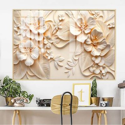 File in trần File gốc in bộ tranh decor treo tường đẹp hoa 5d DC3701 (bản gốc) mây trời