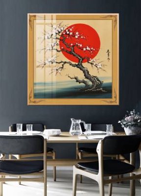 Download file gốc File gốc in bộ tranh decor treo tường đẹp hoa 5d DC3744 (in mica) 3D