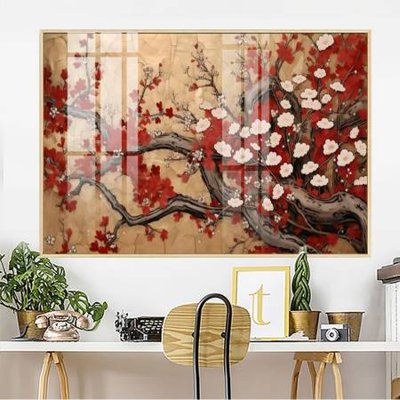 File tranh gốc File gốc in bộ tranh decor treo tường đẹp hoa 5d DC3858 (bản quyền) Filetranh.com