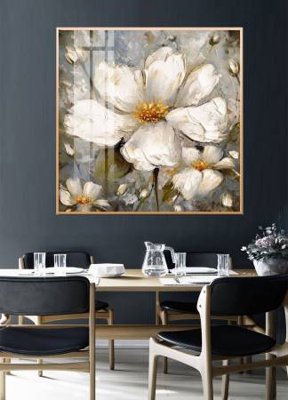 File in trần File gốc in bộ tranh decor treo tường đẹp hoa 5d DC3896 (bản gốc) trời sao