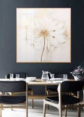 File tranh File gốc in bộ tranh decor treo tường đẹp hoa 5d DC3900 (bản gốc) in lụa 5D