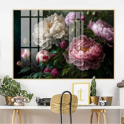 Tải file File gốc in bộ tranh decor treo tường đẹp hoa 5d DC3921 (gốc) chủ đề phong thủy