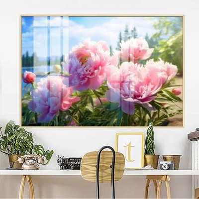 File in trần File gốc in bộ tranh decor treo tường đẹp hoa 5d DC3930 (file gốc) hoa văn 3D