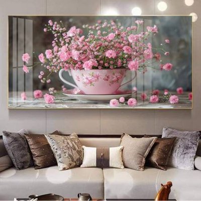 Download file File gốc in bộ tranh decor treo tường đẹp hoa 5d DC3960 (gốc) in mica bàn thờ