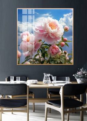 File gốc File gốc in bộ tranh decor treo tường đẹp hoa 5d DC3975 (trang trí) cho phòng khách