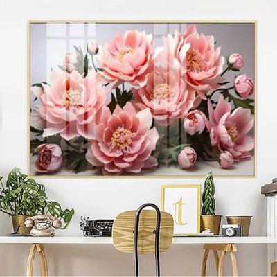 File in lụa File gốc in bộ tranh decor treo tường đẹp hoa 5d DC3978 (tân cổ điển) File gốc in bộ tranh decor treo tường đẹp hoa 5d DC3978