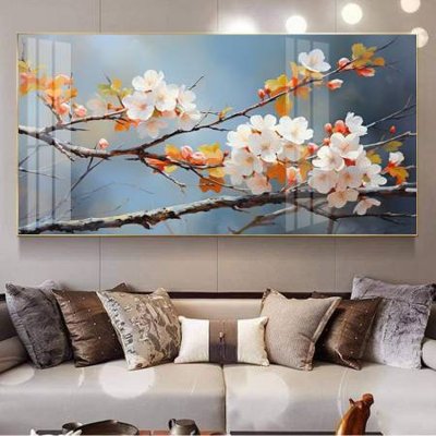 File in trần File gốc in bộ tranh decor treo tường đẹp hoa 5d DC4004 (bản gốc) phong cảnh